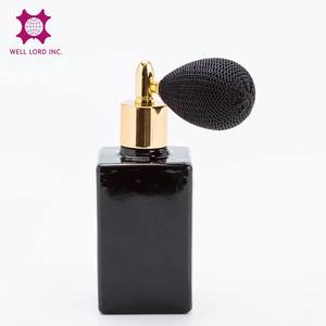 100ml Glass <b>Perfume</b> Bottle Decorative Square with Stylish Tassel Bulb Atomizer and Pump Sprayer for Fragrance Application - Product Image 4
