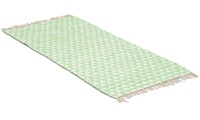 Nordic Style Quaste Baumwolle Chindi Rag Teppich Streifen Muster Hand gewebter Teppich Wasch barer Baumwoll teppich für Halle Wohnzimmer Küche Be