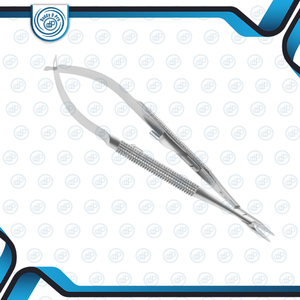 Barraquer ที่ใส่เข็มแบบแมนนวลพร้อมขากรรไกรทังสเตนคาร์ไบด์แข็งแบบตรงขนาดมาตรฐาน125มม. ความยาวทั้งหมดล็อก Daddy D Pro - Product Image 6