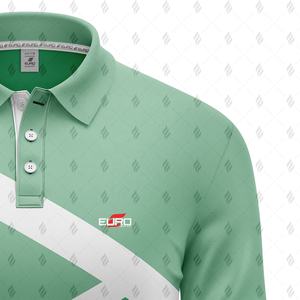 Camiseta Vibrante para Hombre, Manga Corta, Mezcla de Poliéster y Algodón, Ligera, Transpirable, Antiarrugas, de Secado Rápido, Tejido de Punto, Informal, para Verano - Product Image 2