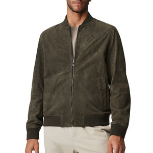 Chaqueta Bomber de Gamuza Delgada para Invierno 2025, Chaqueta de Gamuza Suave Premium Resistente al Viento, Ropa Exterior Informal de Moda Urbana, OEM ODM - Product Image 1