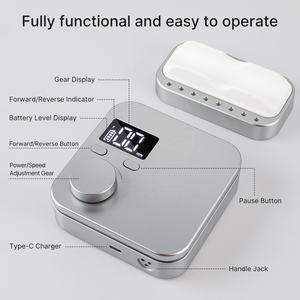 เครื่องตะไบเล็บไฟฟ้าแบบพกพาสำหรับมืออาชีพ ความเร็ว 40000 รอบต่อนาที ขายส่งจากโรงงาน - Product Image 3