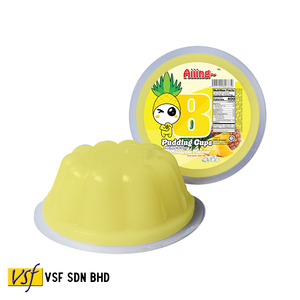 Aiiing bánh <span class=keywords><strong>pudding</strong></span> bát với NATA de Coco kingo bát lớn bánh <span class=keywords><strong>pudding</strong></span> 410g x 12 Bát dứa Flavor Malaysia đồ ăn nhẹ - Product Image 1