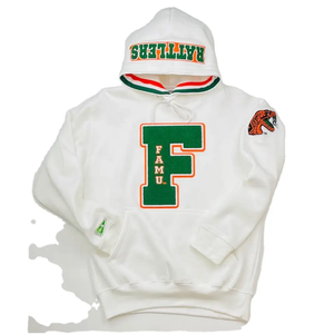 black with <b>orange</b> embroidery Color University logo Wear Sororities Pull overs <b>Hoodies</b> - Product Image 6