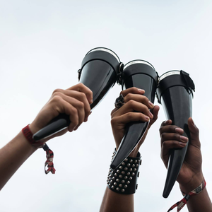 แตรดื่มแกะสลักลายไวกิ้งทำขึ้นอย่างสวยงามออกแบบได้ตามต้องการเหมาะสำหรับซัพพลายเออร์ทุ่งหญ้าและวัสดุไวกิ้ง - Product Image 5