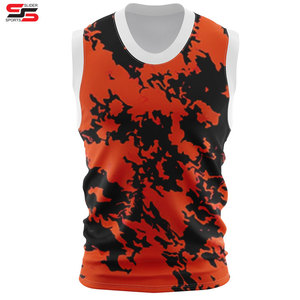 Tenue de basketball respirante à la mode pour adultes, grande taille, avec logo/couleur personnalisés, vente en gros - Product Image 6