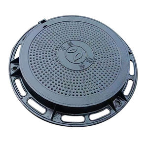 연성철 중량형 원형 및 사각형 빗물 및 하수 맨홀 뚜껑 EN124 표준 CE/ISO9001 인증 도로 시설용 - Product Image 1