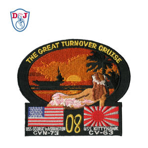 Miếng Vá Thêu Theo Yêu Cầu Huy Hiệu Thêu Hình Người Yêu Nước Bằng Sắt Trên Logo Miếng Vá Thêu - Product Image 3