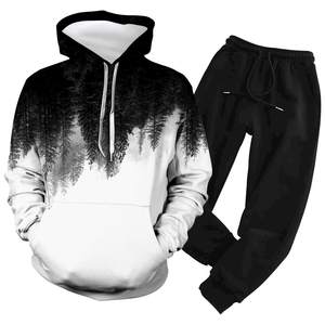 Gran oferta, chándal deportivo personalizado para hombre, nuevo diseño con capucha, patrón sólido, transpirable, servicio OEM, conjunto de sublimación impreso, estilo - Product Image 1