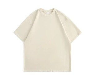 Camiseta de algodón de gran tamaño de alta calidad para hombre, estilo cuadrado de hombro caído personalizado con logotipo frontal, característica transpirable - Product Image 5