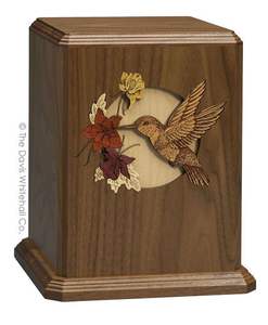 Urne funéraire en bois personnalisée pour les cendres humaines avec gravure personnalisée et boîte commémorative décorative - Product Image 5