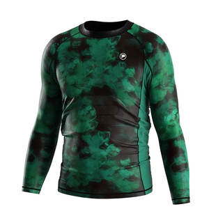 Nueva llegada MMA Rash Guard transpirable y venta caliente disponible a un precio - Product Image 1