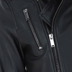 Veste en cuir pour homme Guardians of the Galaxy Star Lord Chris Pratt Biker Cafe Racer - Product Image 6