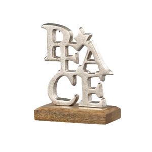 Escultura abstracta de mesa decorativa para decoración de oficina, esculturas decorativas de Metal para el hogar - Product Image 1