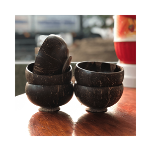 DESIGN BOLS EN COQUE DE NOIX DE COCO DE HAUTE QUALITÉ ORIGINE VIETNAM UTILISATION POUR L'ALIMENTATION OU LA DÉCORATION BOL CONÇU À PRIX CONCURRENTIEL - Product Image 2