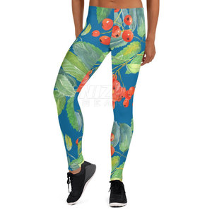 Leggings de Yoga Sólidos Personalizados de Último Diseño, Pantalones de Cintura Alta Ligeros, Transpirables y de Secado Rápido, Ecológicos para Mujer, Venta al Por Mayor - Product Image 4