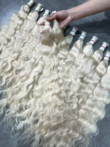 Extensiones de Cabello Virgen Ondulado para el Mercado Europeo de Rusia - Cabello Remy Vietnamita de un Solo Donante 100% con Cutícula Alineada Sin Caída - Product Image 3