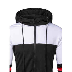 Cremallera elegante Moda Gran oferta 100% Material de algodón Sudaderas con capucha para hombre Nueva ropa casual Hombres Excelente calidad Sudadera con capucha hecha a mano - Product Image 5