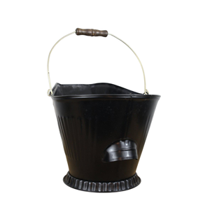 Copper Antique Coal Bucket Home Garden Used High Quality Decorative Round Shape Metal Iron Coal Bucket Hod Bucket - Product Image 6