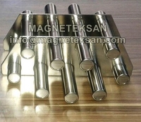 Séparateur magnétique à grille composite NdFeB haute intensité en forme de coupelle pour l'industrie textile, nettoyage des fibres et élimination des contaminants métalliques