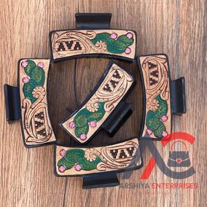 มาใหม่ล่าสุดร้อนขายสไตล์ตะวันตกทําด้วยมือเครื่องมือแกะสลักหนังผมกรงเล็บคลิปหนังกรงเล็บอุปกรณ์เสริมผมสําหรับผู้หญิง - Product Image 1