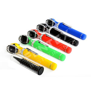 Mini conjunto de otoscopio de fibra óptica de bolsillo Fuente de alimentación manual disponible en varios colores Juego de instrumentos de diagnóstico ENT para bebés y adultos - Product Image 3