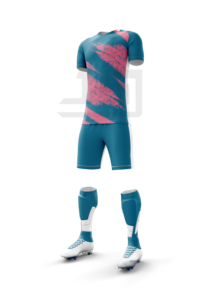 Uniforme Deportivo de Fútbol para Equipo, Camiseta y Pantalones Cortos de Fútbol, 100% Poliéster Transpirable, Unisex, para Torneos, Prácticas y Clubes - Product Image 1