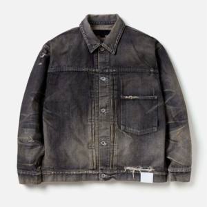 Veste en jean pour hommes très vendue vêtements d'extérieur respirants de haute qualité de style high street design d'hiver - Product Image 5