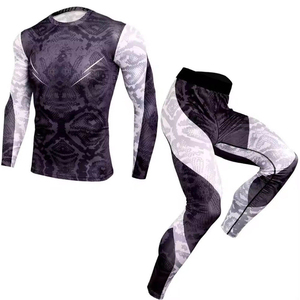 Survêtement de sport de jogging en polyester/coton de qualité supérieure pour hommes, vêtement de sport unisexe en polaire imprimé par sublimation - Product Image 1