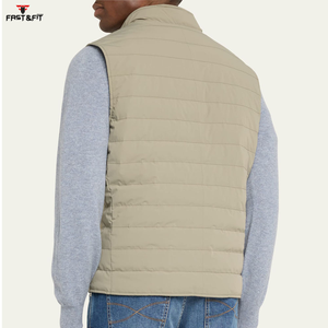 Chaleco Acolchado Reversible Impermeable y Transpirable de Alta Calidad, Más Vendido, con Logotipo Personalizado - Product Image 3