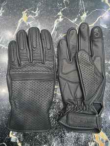 Gants de moto en cuir personnalisés de la meilleure qualité, compatibles avec les écrans tactiles, pour une utilisation en extérieur, disponibles en hiver/printemps/automne, couleurs et tailles personnalisées - Product Image 4