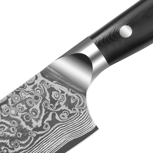 Venta al por mayor personalizado de alta calidad OEM ODM Servicio Profesional de acero de Damasco cuchillo de cocina cuchillo de cocinero cuchillo de acero de Damasco - Product Image 5