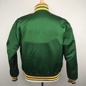 Premium Custom Satin Varsity Jacket para hombres Letterman Bomber Baseball Style OEM - Product Image 5