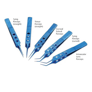 Juego de instrumentos quirúrgicos oftálmicos manuales de acero inoxidable de 21 piezas Kit de cataratas de incisión de titanio Estándar de seguridad-MOL - Product Image 4