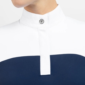 Camisa ecuestre de alto rendimiento para mujer, manga corta, ajuste Flexible, ropa personalizada, ropa interior al por mayor, camisetas para montar a caballo - Product Image 5