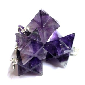 Collar colgante Merkaba al por mayor para protección espiritual y energía positiva disponible a precio de exportación - Product Image 2