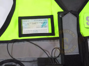 Chaleco DE SEGURIDAD personalizado OEM último diseño táctico de alta visibilidad con logotipo chaqueta de trabajo reflectante con cremallera frontal de poliéster - Product Image 5