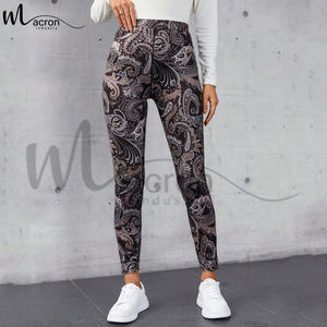 Leggings de sport pour femmes, style tendance, extensibles et confortables, prix de gros, service OEM, adaptés à l'été - Product Image 1