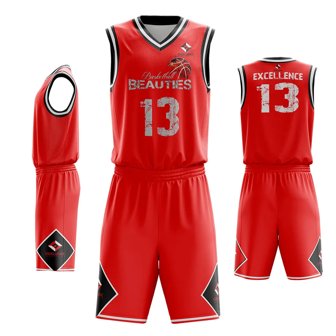 Fully customized low price high quality basketball uniforms no moq limit sublimation printed Chrome tackle twill Uniforms set