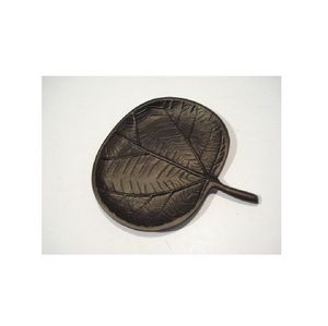 Plateau de service en feuille de métal de haute qualité utilisé pour la table de la maison et de l'hôtel plateau de service décoré - Product Image 3
