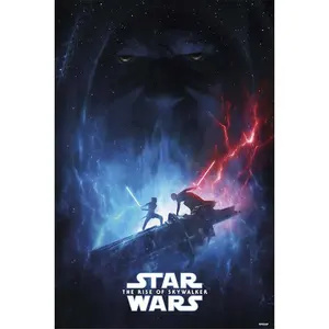 Affiche de style art moderne Star Wars Episode 9 : Le Lève-Bouclier de Skywalker pour décoration murale - Product Image 1