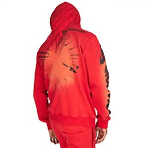 Nouvelle arrivée jogging vierge avec logo personnalisé survêtement vintage délavé à l'acide deux pièces survêtements survêtements pour hommes - Product Image 6