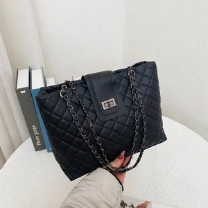 Bolso Tote Grande de Cuero Marrón con Bolsillo, Cuero Resistente de Primera Calidad, Cuero Desgastado Hecho a Mano, Fácil de Llevar para Mujer - Product Image 3