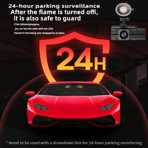 Dashcam camera's met 3 kanalen, 4K WiFi, hoge kwaliteit dashcam voor, binnen en achter voor auto's - Product Image 4