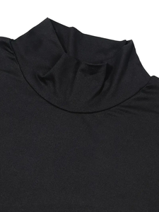 Sudadera con logotipo imprimible personalizado para hombre, nuevo estilo, cuello alto, Camiseta de cuello de gran tamaño, 100% algodón de Bangladesh - Product Image 3