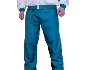 Ensemble de survêtement coupe-vent en nylon deux pièces pour hommes veste imprimée, légère et respirante avec logo personnalisé et fermeture éclair grande taille d'automne - Product Image 5