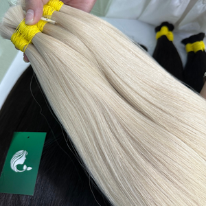 Vente en gros 100% Extensions de cheveux humains en vrac de haute qualité en couleurs vierges naturelles - Product Image 2