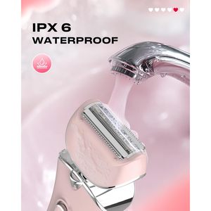 Rasoir électrique rechargeable sans fil pour femmes, tondeuse bikini, épilation indolore, jambes, aisselles, mini, IPX7, utilisation humide - Product Image 5