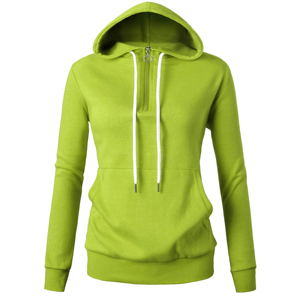 เสื้อฮู้ดมีซิปสำหรับผู้หญิงวัสดุคุณภาพดีดีไซน์ใหม่สั่งทำมีขนาดสีและโลโก้ได้ตามต้องการ - Product Image 6