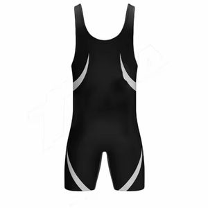 Singlet de musculation sans manches pour hommes, fabrication en gros, sublimé, pour la lutte - Product Image 2
